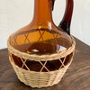 西班牙产藤编琥珀玻璃水罐/花瓶 商品缩略图3