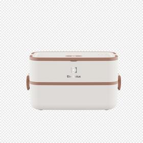 Electrolux 蒸煮电饭盒EGLB6110煮饭、蒸菜、热饭电饭盒1L