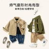 男童衬衫春季宝宝韩版字母上衣小童长袖翻领外套春装儿童纯棉衬衣 商品缩略图3