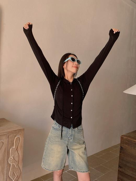 老米优品/ 颜值+舒适界的优等生！《轻氧天丝🍃轻盈天丝防晒衣》如云朵般软糯轻盈，休闲时髦的防晒衣！WT240308A 商品图5