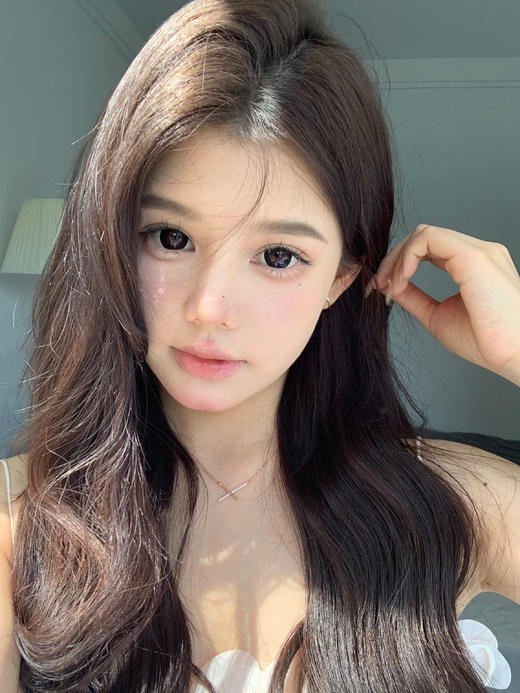 大直径年抛 agenscolor勃艮第红美瞳 直径14.5着色14.4 韩国产 商品图7