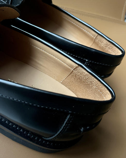 现货 THS 3.9-限时 D家 Boy开边珠小牛皮乐福鞋 2色 BZ1160 商品图9