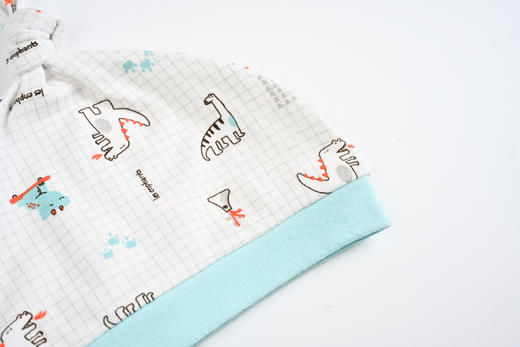 丽婴房-配饰类（秋）G3宝宝帽4_粉绿\浅绿 商品图3