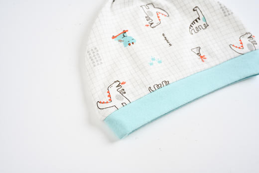 丽婴房-配饰类（秋）G3宝宝帽4_粉绿\浅绿 商品图2