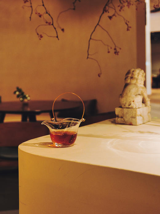 非白提梁公道杯○玻心璃语 商品图5