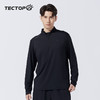 探拓户外半开衫男士快干长袖T恤春季跑步长袖健身上衣健身训练服 商品缩略图0