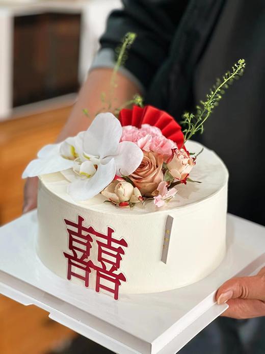 蛋糕定制—百年好合 商品图0