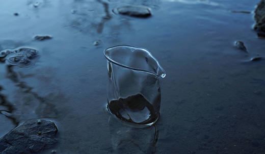 清褶扁形公道杯○玻心璃语 商品图3