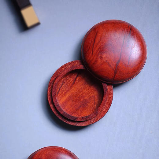 印泥盒°小叶紫檀 商品图1