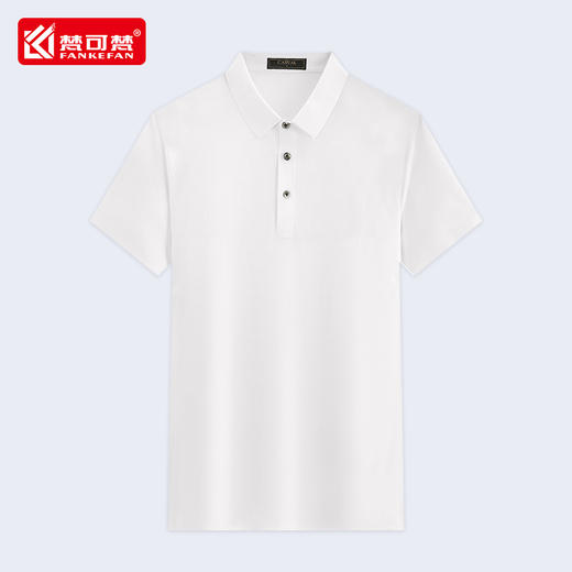 夏季工作服短袖t恤翻领polo衫企业团体工衣男女装刺绣定制印logo 商品图2