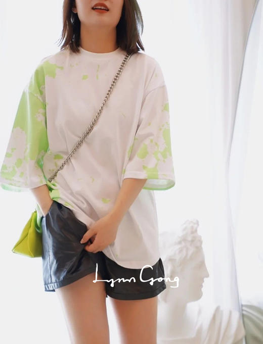 墙皮纹印花短袖 商品图3