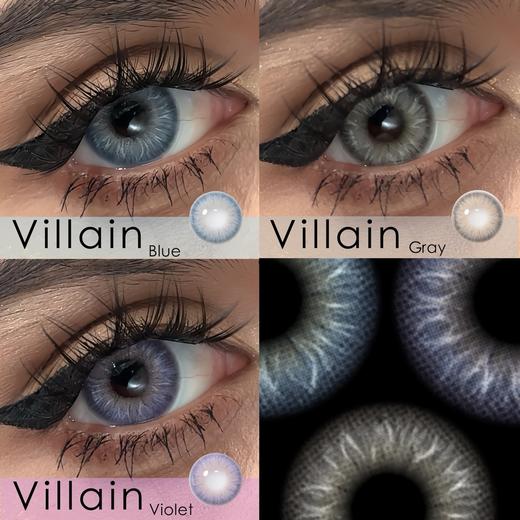 CoCoCon Villain恶魔女/毒皇后/海巫婆 硅水凝胶（年抛型） 商品图0