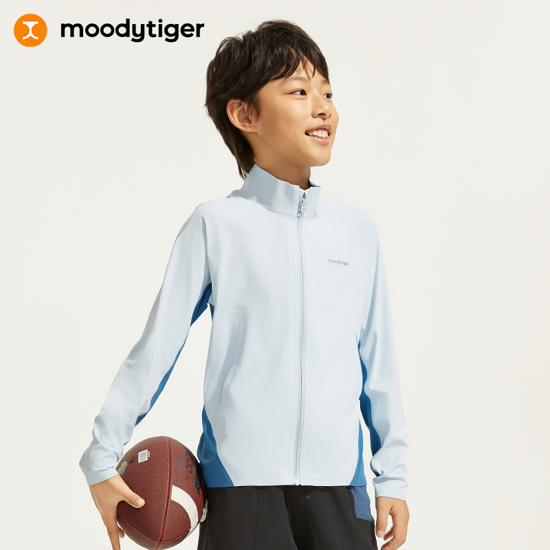 【专属】moodytiger24春夏新品儿童长袖户外速干防晒口袋冰皮衣(全新升级)42513904