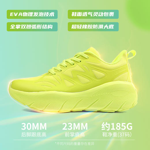 【特价99元】佩斯熊猫新款轻便跑鞋男女缓震透气耐磨训练跑步跳操鞋 商品图2