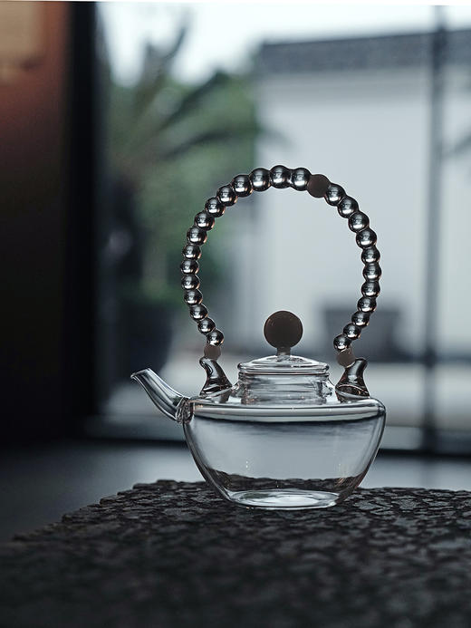 贯珠提梁烧水壶○玻心璃语 商品图10