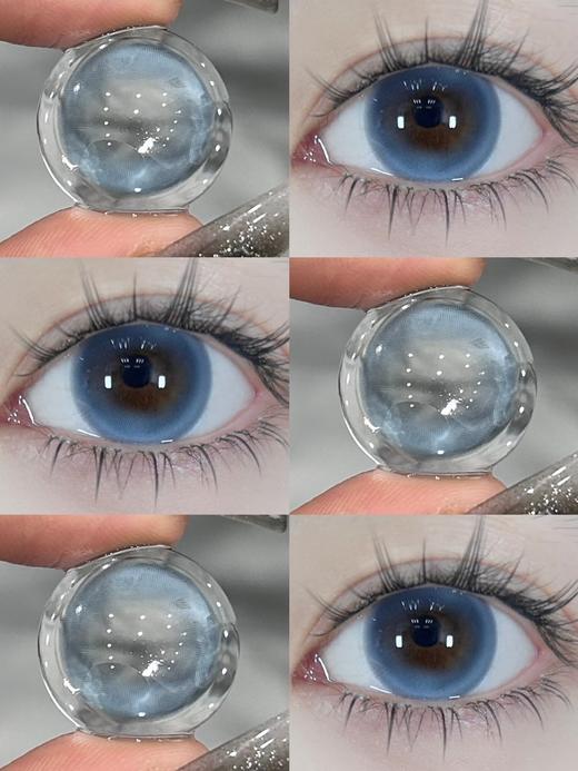 Mimipark旗下 ·｜沉沦粉海雾&睡眠艺术家&夜吻维纳斯  14.5mm白狮参考着色大直径｜半年抛  2片 商品图8