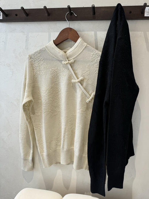 羊毛钩花旗袍款 商品图0