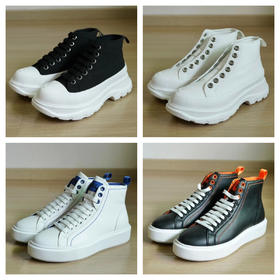 【高帮鞋】经典百搭高帮休闲鞋，帆布/超纤/皮面鞋面，舒适轻便好穿，简约不失设计感，实穿性强，春秋夏3季可穿