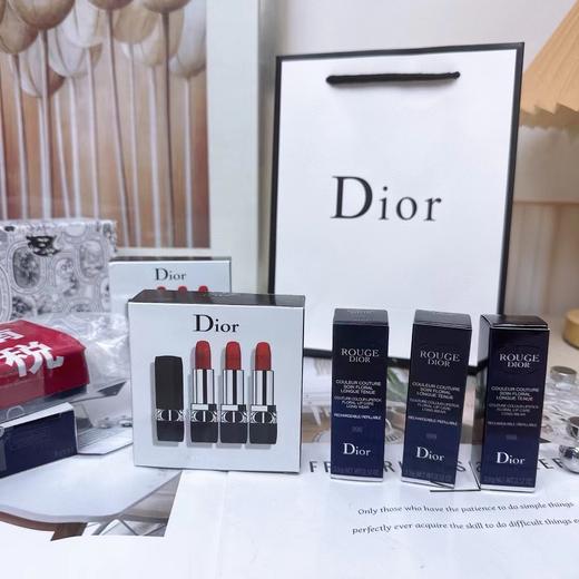 【Dior专柜口红三件套】正装专柜版 如果你想拥有一只正红色的 商品图0