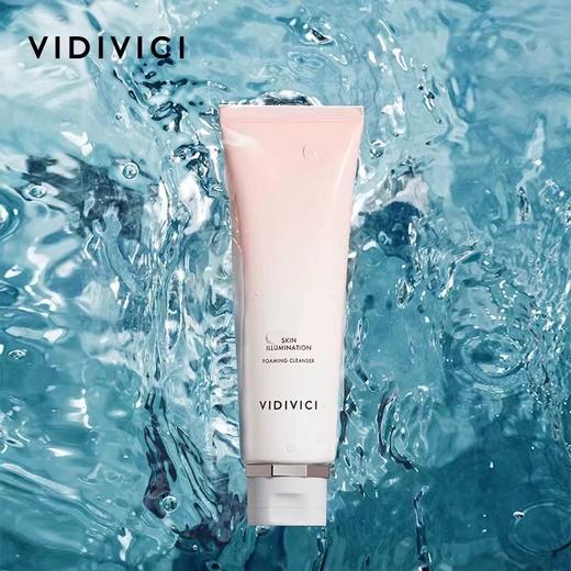 VIDIVICI·光彩泡沫洁颜乳女神洁面洗面奶氨基酸深层洁净120ml粉色款 商品图1