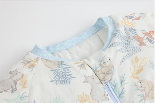 丽婴房-寝具类（秋）G3分腿睡袋4_粉绿\浅绿 商品图2