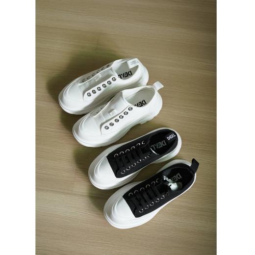 【低帮鞋】百搭低帮帆布鞋/经典撞色小白鞋，舒服轻便好穿，设计感十足，多色可选，可穿春秋夏3季 商品图9