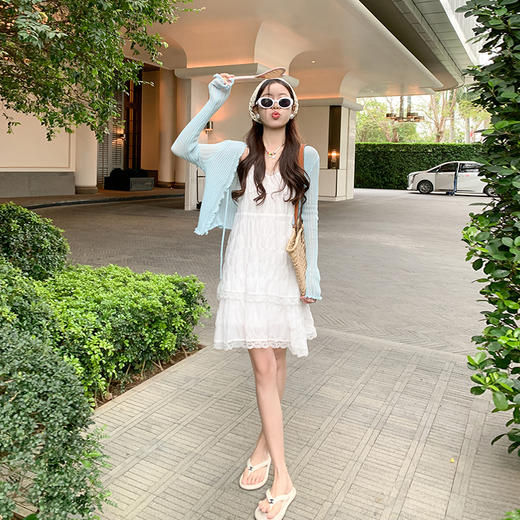 <曾小咸推荐>多色花卷边小开衫 日常89.99 立减30 秒杀59.99！！ 商品图1