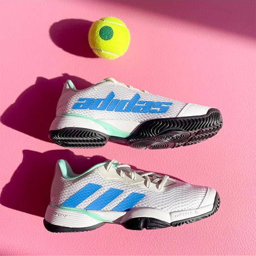 阿迪达斯儿童网球鞋 Adidas Barricade k 大童运动缓震舒适网球鞋 商品图2