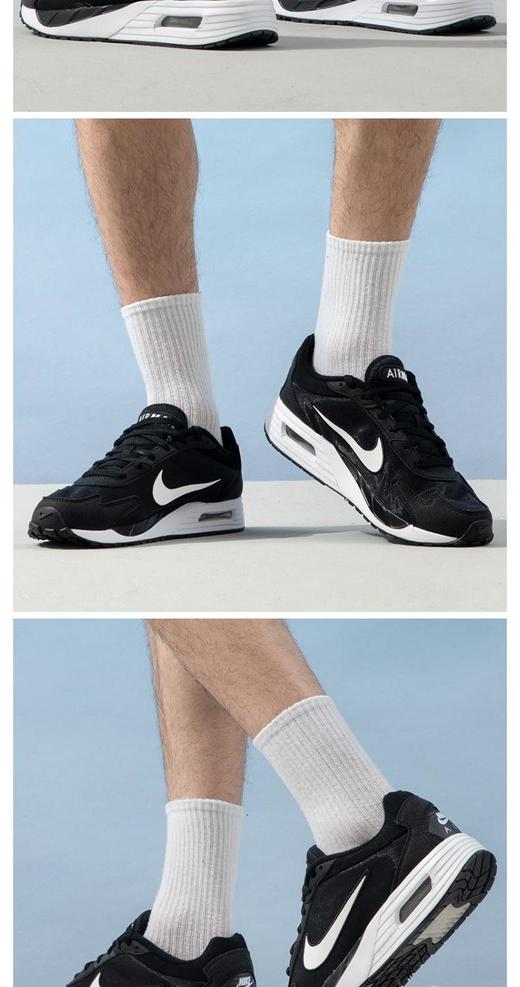 耐克（Nike）男鞋2023春秋新款Air Max气垫运动鞋网面透气缓震休闲鞋 DX3666-002 商品图0