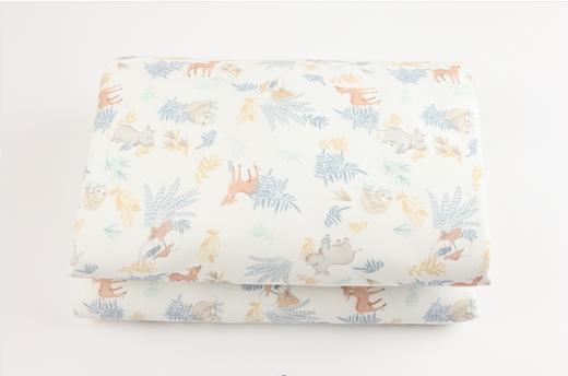 丽婴房-寝具类（秋）G3两用被+小枕4_粉绿\浅绿 商品图0