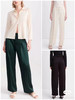 Vin/ce元单醋酸西裤。绿色 白色 黑色。 商品缩略图3
