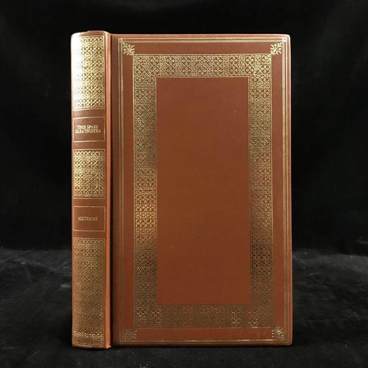 尼采《查拉图斯特拉如是说》 苍鹭出版社（HeronBooks）复古仿皮精装本 商品图0