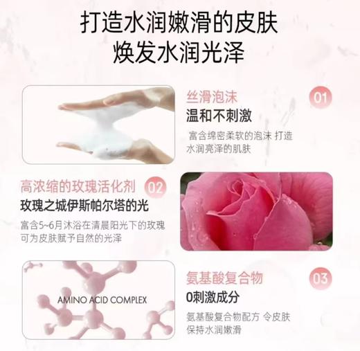 VIDIVICI·光彩泡沫洁颜乳女神洁面洗面奶氨基酸深层洁净120ml粉色款 商品图5