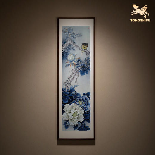 铜师傅 手工錾刻 铜雕画《国色天香四条屏》 商品图2