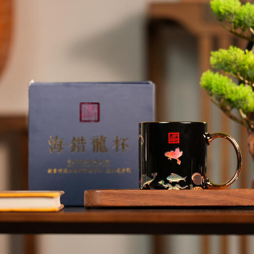 【景德镇御器研究院】海错龙杯 感温变色杯 商品图8