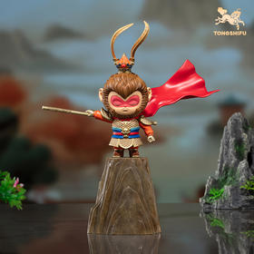 铜师傅《我命由我》齐天大圣桌面客厅家居装饰品礼品铜摆件