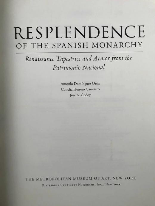 西班牙王室文艺复兴时期挂毯与盔甲图集 150余幅彩色插图 精装大16开 商品图3