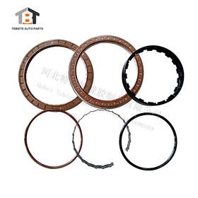 德龙X3000/重汽豪瀚免维护后轮油封6件套(T2)(宽卡簧)132*167*10.5/130.2*160.3*8.5 (132167105/130.2160.38.5)  轴承：803750