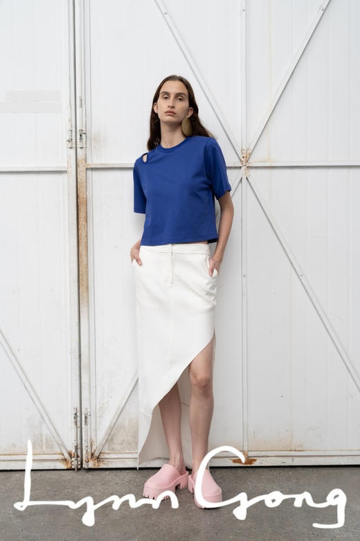 镂空纸片人T恤 商品图0