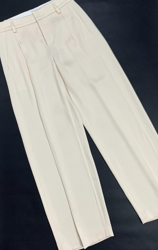 Vin/ce元单醋酸西裤。绿色 白色 黑色。 商品图9