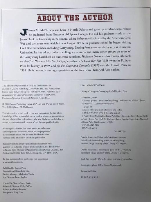 圣地：葛底斯堡漫步 百余幅插图 精装16开 商品图4