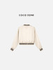 COCOZONE立领小众长袖棒球服亮面螺纹袖口扣外套23C19089 商品缩略图1