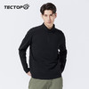 探拓户外男士长袖速干T恤春季新款立领半开衫上衣女士跑步骑行衣 商品缩略图2