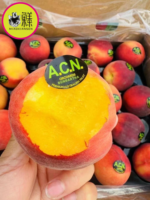 ✈️澳洲【黄肉水蜜桃🍑】香浓软甜（原箱18枚） 商品图0