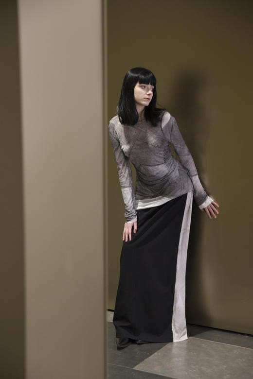 假两件弹力网打底 商品图1