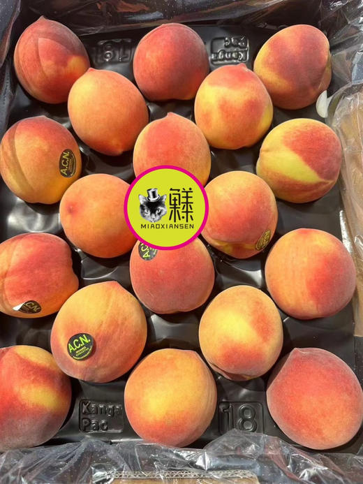 ✈️澳洲【黄肉水蜜桃🍑】香浓软甜（原箱18枚） 商品图3