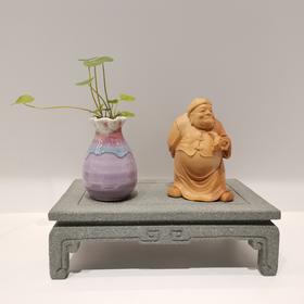 地主有财（执烟斗）