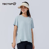 探拓户外女士运动短袖速干上衣夏圆领T恤时尚休闲跑步透气健身服 商品缩略图3