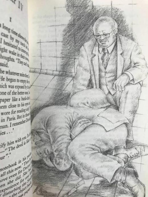 格雷厄姆·格林《孽海游龙》 6幅插图 苍鹭出版社（HeronBooks）复古仿皮精装本 商品图5