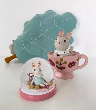 法国moulinroty雨后系列小兔子储钱罐 商品图2